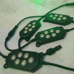 16 RGBW Rock Lights Each Come With Extension Cord
