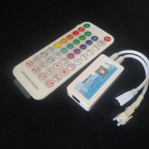 WS2812B RGB LED Light Strip Pixels Controller SP611E Bluetooth Music APP IR 38Keys Control USB Kit DC5V-24V
