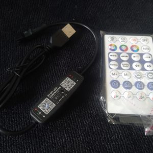 USB Bluetooth Pixel Controller 5V 12V 24V RGB LED Strip BT SPI Music MIC Remote Controler