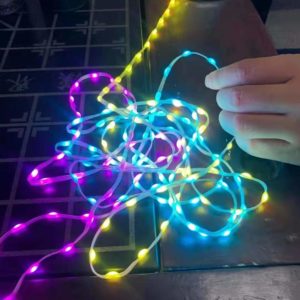 Mini Led Strings RGB 5volts Ultra Flex Wire 5cm