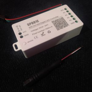 DC5~24V SP801E Wifi Art-Net Magic Programmable LED Controller full color LED Matrix Panel Module WS2812B WS2811 Light Strip