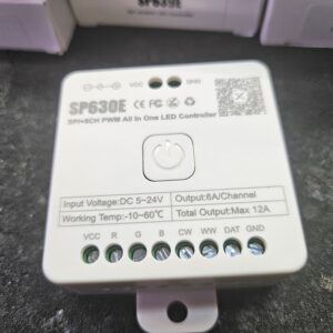 SP630E 5V 12V 24V 12 IN 1 LED Controller Bluetooth for WS2811 WS2812B SPI 5050 2835 Single Color RGB RGBW RGBCCT Strip Lights