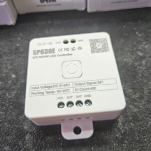 SP639E SPI Four Channel RGBW Phantom LED Controller Bluetooth Music Controller DC5-24V