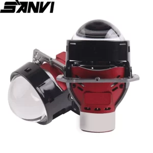 SANVI 3 inch AFS Bi Led Projector Lens Headlight with Hella 3R G5 12V 5500K 120W For H4 H7 9005 9006 Car Headlamp Light Retrofit