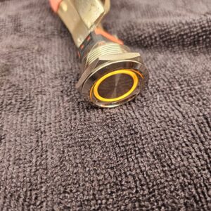 25mm 20 Amps High Current Amber Switch