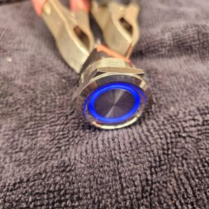 25mm 20 Amps High Current Blue Switch